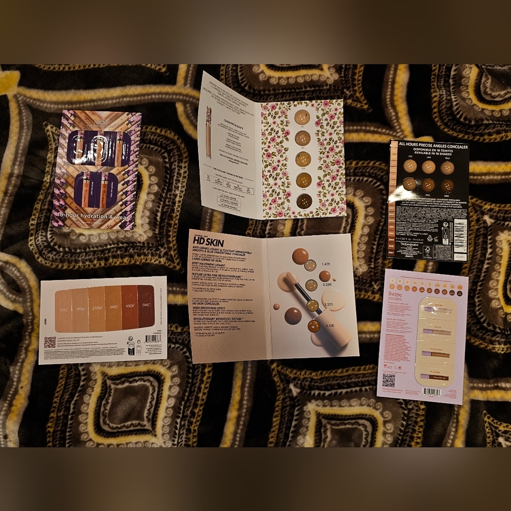 Sephora Concealer 6 Brand Trial Package